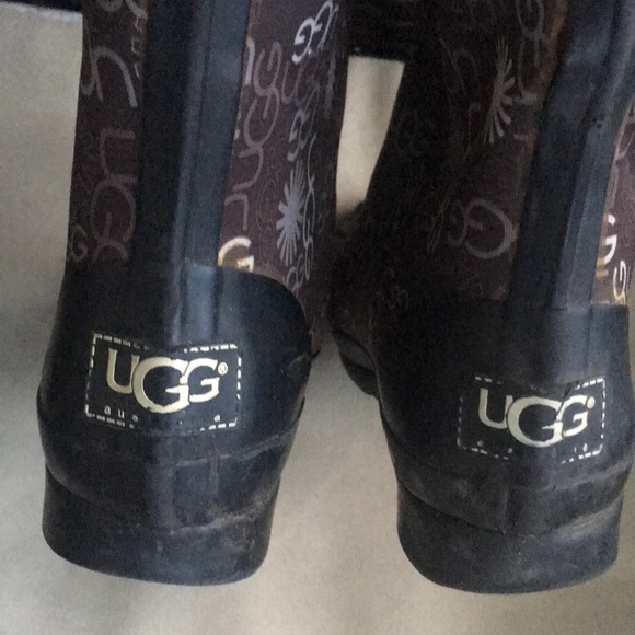 UGG Monogram Logo Rainboots! - Picture 9 of 15